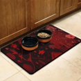 thumbnail image 3 of Halloween Pumpkin Dog Mat for Food and Water Absobing Durable 17x30 Inch Dog Water Mat Horror Pumpkin Ghost Cat Mat for Food EcoFriendly Durable Pet Placemat, 3 of 7