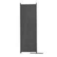 thumbnail image 3 of Choco Moon 89" Folding Privacy Screens 4-Panel Room Dividers for Offices, Bedrooms & Dining Rooms, Lightweight & Versatile Design, Gray, 3 of 11