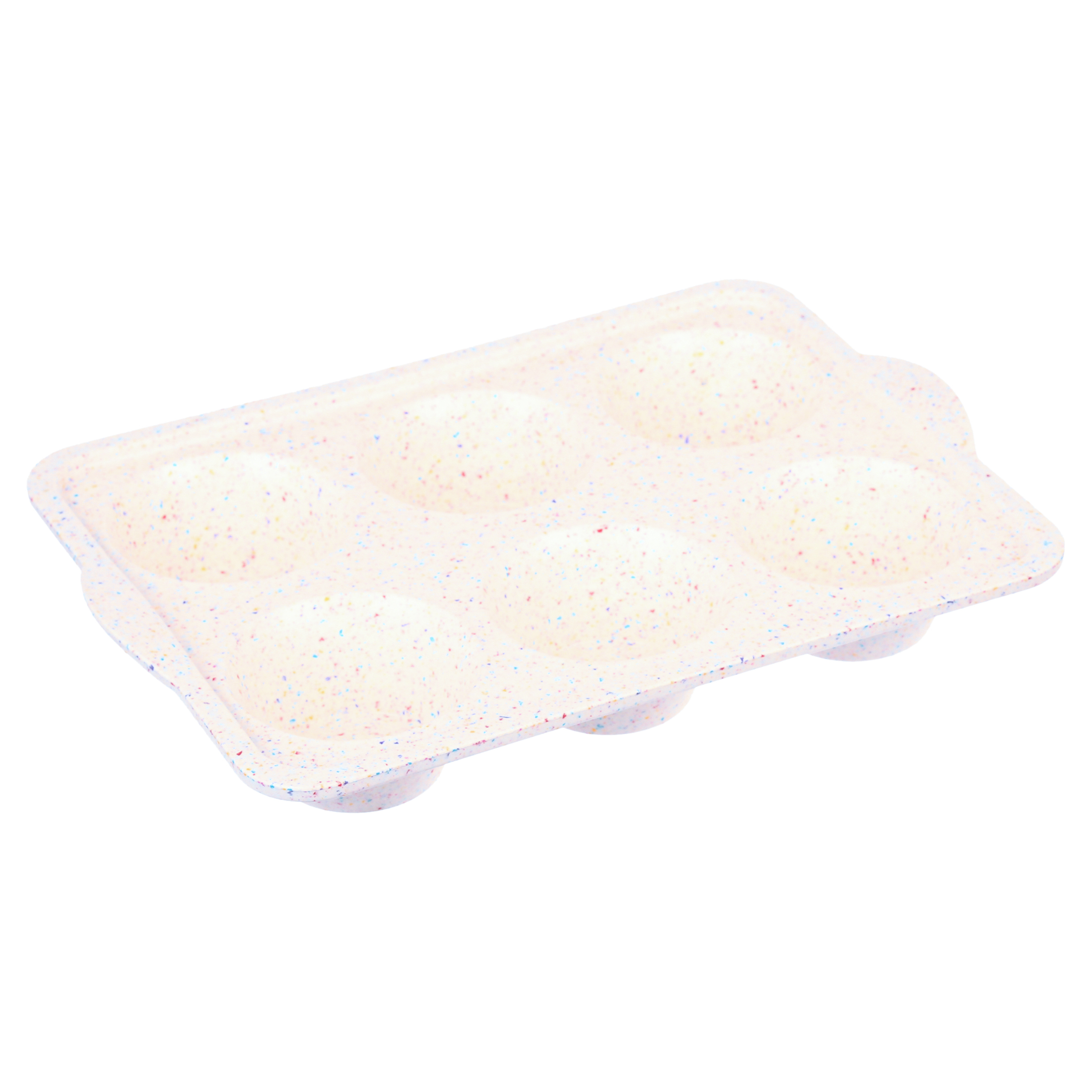 Trudeau 6-Cup Jumbo Silicone Muffin Pan With Steel Frame photo 3