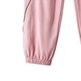 thumbnail image 6 of Jalioing Big Girls Sport Joggers Fashion Loose Solid Elastic Waist Cuffed Sweatpants Baggy Wide Leg Athletic Pants, 6 of 9