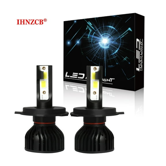 IHNZCB H4/9003 LED Headlight High Low Beam Light 6000K Super Bright White 14000 Lumens