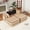 Camel, variant on AOOWOW Home Contemporary Teddy Reclining Double Chaise Lounge Sectional Sofa Bed, Beige