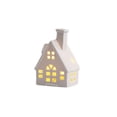 thumbnail image 2 of Ceramic Houses With LED Lights Glowing House Figurines Tabletop Decor Village Set Scene Props For Party And Celebrations, 2 of 6