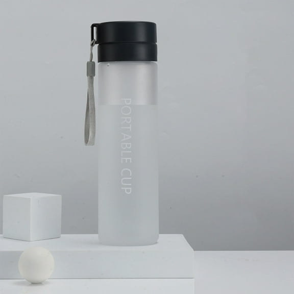 Uiz Merueh Tritan Clear Water Bottle | BPA Free 27oz Sports Water Bottle | Leak Proof Re-Usable Flip Top Plastic Drinks Bottles for School, Office, Gym, Cycling