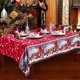 thumbnail image 1 of Christmas Tablecloth, 180 X 150cm Rectangular Christmas Tablecloths Red Christmas Table Cover Dining Table Cloth, Large Washable Christmas Dinner Tabl, 1 of 5
