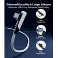 thumbnail image 4 of NSKBBM-Link Cable 10 FT Compatible with Oculus/Meta Quest 3/Meta Quest 3S, Quest2/Pro/Pico 4/Ultra Accessories and PC/SteamVR, High Speed PC Data Transfer, USB 3.0 to USB C Cable for VR Headset, 4 of 4