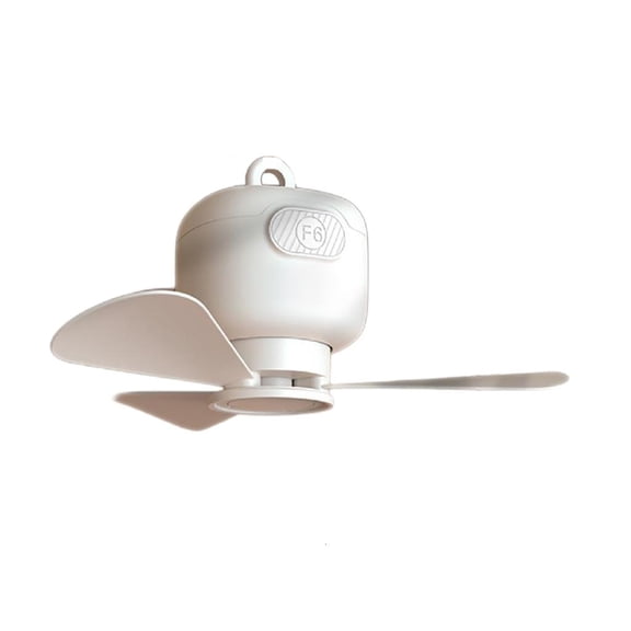 LAIQIEN Portable Ceiling Fan USB 5V 3 Leaves Indoor Outdoor Camping Tent Ceiling Fan