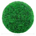 thumbnail image 5 of vidaXL Fake Plant 2 Pcs Artificial Plant Boxwood Topiary Ball Floral Decor, 5 of 21