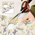 thumbnail image 6 of Yayeee Faucet Mat for Kitchen Sink 14.7" Diatomite Long Splash Guard Pad, Floral Rabbit, 6 of 7