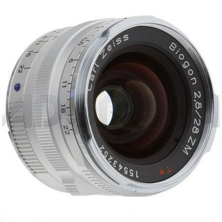 28mm f/2.8 Biogon T* ZM Lens for Leica M, Silver - Walmart.com
