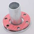 thumbnail image 3 of Adaptador Universal Modificado Metal Del Tubo Del Silenciador Del Extractor 20m La Motocicleta Plata shamjiam Tubo de escape de la motocicleta, 3 of 8