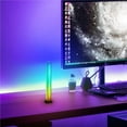 thumbnail image 3 of Kearding Luz de activada por voz, barras de luz de control de sonido recargables RGB con 7 colores de iluminación y 3 modos dinámicos, Iluminación navideña Plata, 3 of 6