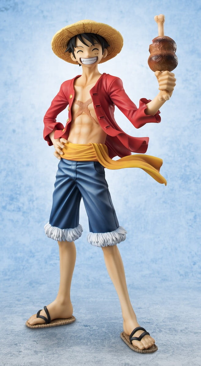 One Piece Monkey D Luffy th Anniversary Ver Limited Edition Portrait Of Pirates P O P Figure Walmart Com Walmart Com