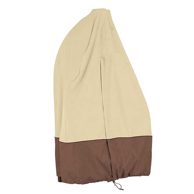 Silla de huevo colgante Impermeable Funda para silla de terraza Impermeable a prueba de polvo para s Abanopi Beige