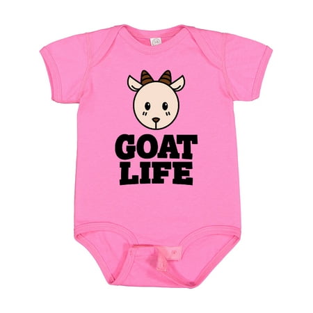 

Inktastic Goat Life Gift Baby Boy or Baby Girl Bodysuit
