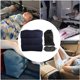 thumbnail image 5 of EeaseMX 1 almohada inflable para reposapiés de viaje, altura ajustable, para niños, avión, cama plana., 5 of 8