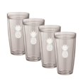 thumbnail image 1 of Kraftware 89424 Kasualware 22 oz Boisson Haute à Double Paroi Ananas - Ensemble de 4, 1 of 1