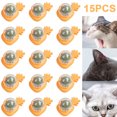 thumbnail image 5 of ¡Hay Un Vídeo! Juguete para Gatos Autoplacer Gato Giratorio Menta Bocadillos Divertidos para Gatos Lamiendo para Gatos Juguete para Gatos Piña (naranja), 5 of 5