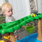 Step2 Tropical Rainforest Water Table for Toddlers with 13-Piece Playset, Blue