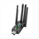 thumbnail image 1 of Adaptador USB AX900 WiFi6 2,4 G+5 GHz, Bluetooth 5.4, Dongle WiFi, 4 Antenas, Receptor de Tarjeta Inalámbrica -MIMO para PC/Portátil., 1 of 5