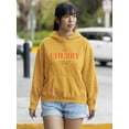 thumbnail image 2 of Cherry Summer Mood Hoodie Women -Image by Shutterstock, Female XX-Large, 2 of 4