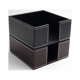 thumbnail image 5 of EeaseMX 1 caja de pañuelos de cuero sintético con forma cuadrada simple, creativa y elegante para el hogar, ideal para el comedor del hotel, color marrón., 5 of 7