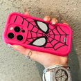thumbnail image 1 of Cool Spider Man Plain Multistep TPU Soft Phone Case for iPhone 14 Pro 15 Plus 13 Pro Max 12 11 X XS XR 7 8 Plus SE 2020 Cover 4 For iPhone 11Pro Max, 1 of 6