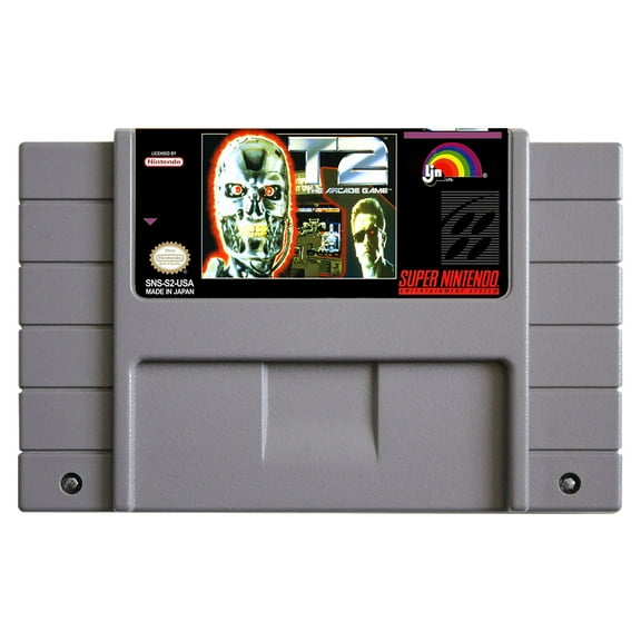 SNES Games Cartridge T2 - The Arcade Game