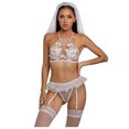 thumbnail image 1 of Lencería sexy de encaje para mujer, pijama, lencería sexy, ropa interior sexy dividida Fridja nalpqowj41240, 1 of 9