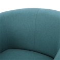 thumbnail image 6 of Noble House Preston Dark Teal Fabric Club Chair, 6 of 17