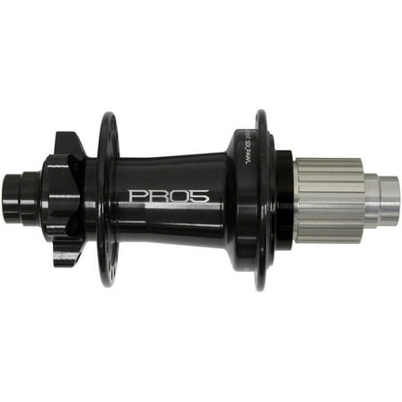 Hope Pro 5 Rear Hub - 12 x 148mm, 6-Bolt, Micro Spline, Black, 28H