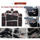 thumbnail image 3 of Compatible con la alfombrilla para ranura de puerta de Toyota, accesorio adhesivo rojo, 3 of 4