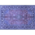 thumbnail image 1 of Ahgly Company Indoor Rectangle Persian Blue Traditional Area Rugs, 8' x 10', 1 of 4