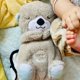 thumbnail image 4 of Muñeco de peluche de oso de bebé, juguete relajante, música, compañero de sueño, sonido y luz, regalos, novedad, 4 of 5