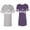 Men Heather / Women Purple, variant on The Beast The Beauty Matching Couple Cotton Jerseys (Men Heather / Women Black) (Men S / Women S)