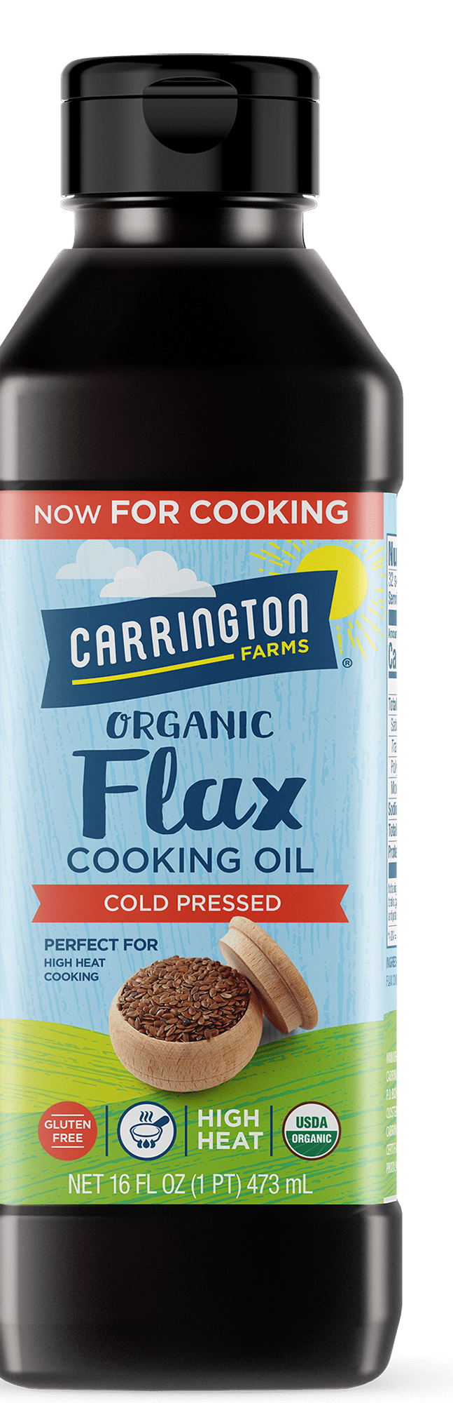 Carrington Farms Organic Flax Cooking Oil
