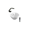 thumbnail image 1 of DROP Bath and Kitchen DR091310 Bathroom Vessel Sink Set, 1 of 4