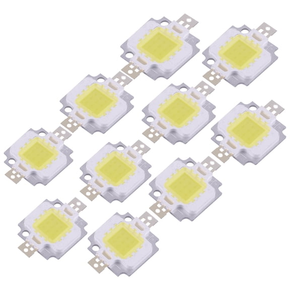 Kitchen Tools 10Pcs 10W LED Warm Cool White SMD Chip COB Light Bulb replacement for Home Spotlight Aluminum Support