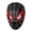 C, variant on Chin Controlled Action Mask, Remote Operated Superhero Headgear with Moving Eyes for Realistic Hero Cosplay (Graphic Carton)