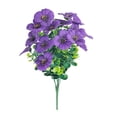 thumbnail image 2 of Flores de Pensamiento Artificiales con Tallos Realistas para Decoración del Hogar, Oficina, Bodas, 35x15 cm, Reutilizables, de Bajo Mantenimiento, 2 of 6