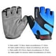 thumbnail image 2 of Soidarity Guantes deportivos de marca de medio dedo, guantes de bicicleta Unisex, guantes de esponja para deportes de ciclismo, guantes transpirables para Ciclismo azul XL Soidarity HW4064-08, 2 of 5