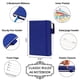 thumbnail image 2 of Paquete de 15 bloques notas pequeños de bolsillo Feela mini cuadernos lindos A6 3.5 x 5.5 Navy, 2 of 3