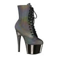 thumbnail image 2 of Women's Pleaser Adore 1020HFN Holographic Platform Mid Calf Boot, 2 of 2