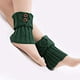 thumbnail image 5 of Calcetines con botones para mujer, de punto, para cubrir las piernas, de lana, para botas, sueltos, cortos, para pies, cálidos, para zapatos, calentadores de pies, 5 of 5