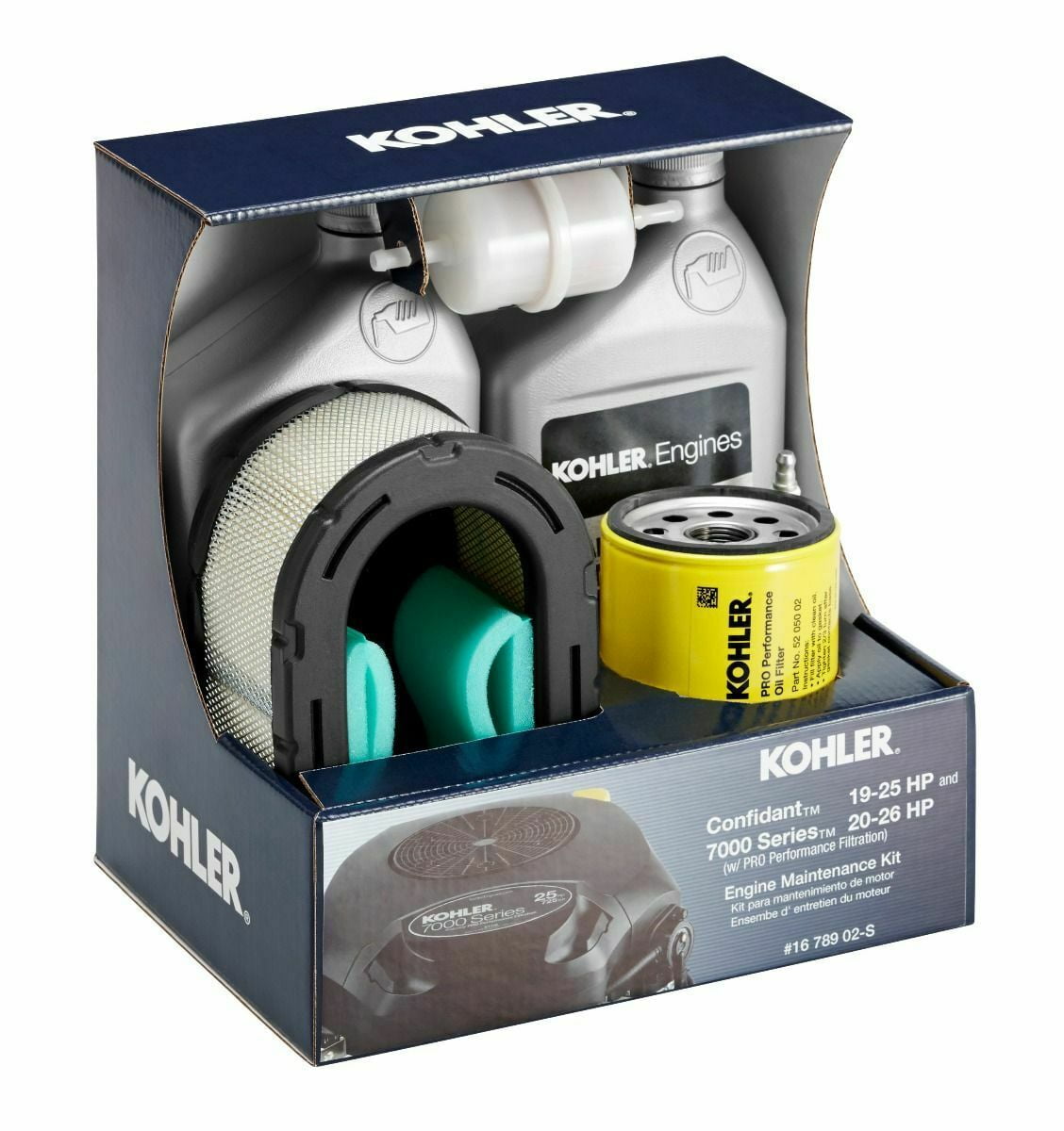 KIT MOTORE MESSA A PUNTO PER KOHLER 12 789 01-S 1278901S