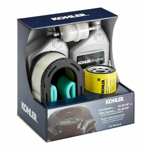 Genuine OEM Kohler 16 789 02S Maintenance Kit for CONFIDANT AND