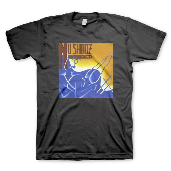 Men's Nu Shooz Boom Poolside T-shirt Medium Black