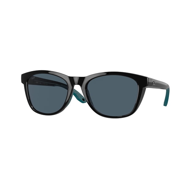 Gafas de Sol Costa Del Mar Aleta Redondas Negro/Gris Polarizadas