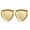 Gold, variant on POYOGA Triangle Shaped Display Tray For Jewelry Organization And Vanity Accessories