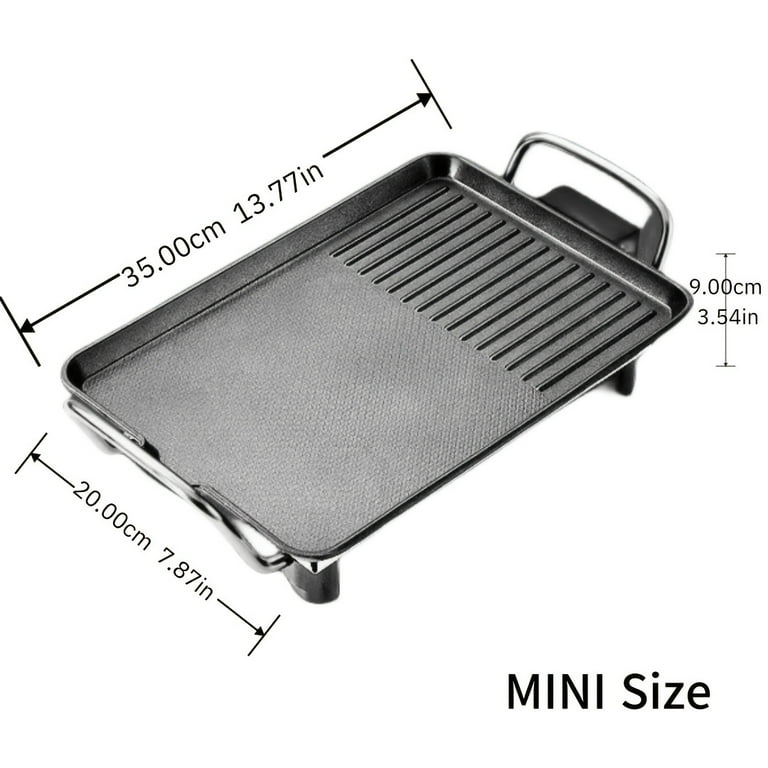 CENYEDA Mini Electric Hibachi Grill Indoor Compact Teppanyaki Grill and Electric Griddle Walmart